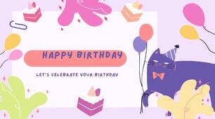 Презентація на тему "Birthday"