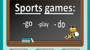 Презентація з англійської мови  "Go, play, do"