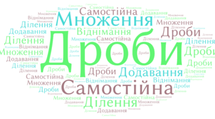 СР. РОЗВ'ЯЗУВАННЯ ВПРАВ НА ВСІ ДІЇ ЗІ ЗВИЧАЙНИМИ ДРОБАМИ