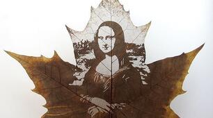 «Leaf Carving Art»-художнє різьблення по листю.