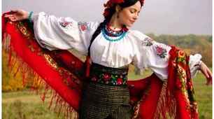 Українська хустка - символ жіночності. Історія виникнення. Картки.
