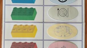 Серія ігор з LEGO           «ШІСТЬ ЦЕГЛИНОК»   Гра  : «Що потрібно, щоб бути здоровим?» (здоров’я)