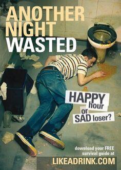 20 Advertising "Against" Drinking Alcohol ideas | alcohol, alcohol awareness, advertising