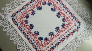 6 клас. Вишивання серветки