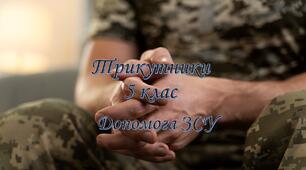 Трикутники. Види трикутників. 5 клас ЗСУ 6 грудня