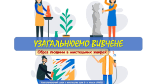 Узагальнюючі завдання з розділу "Образ людини  в мистецьких жанрах"  (Інтегрований курс "Мистецтво", 6 клас (НУШ))