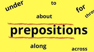 Prepositions  IN, ON, BEHIND,  UNDER
