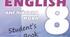Writing test Semester I