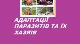 (Копія) Адаптації паразитів та їх хазяїв.