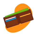 Кошелек Royalty Free Stock SVG Vector and Clip Art
