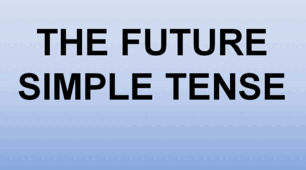  Future simple 