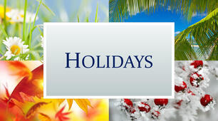 What Are Holidays?