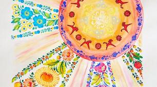 Наочність до заходів святкування Дня української хустки.