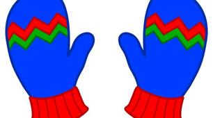 Надпис-розтяжка до Дня рукавички (6 грудня)