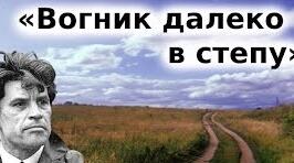 Григір Тютюнник. Повість "Вогник далеко в степу" 