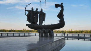 Три брати - Кий, Щек, Хорив і сестра їхня Либідь