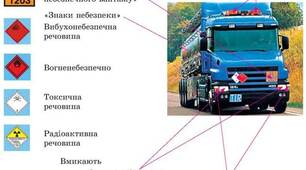 Презентація "Безпека пасажира. Небезпечний вантаж" до уроку з основ здоров'я