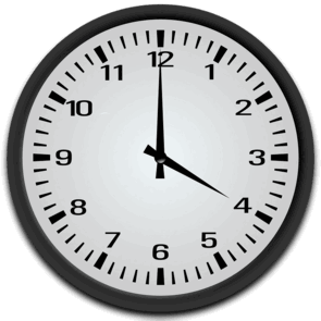 4 o'clock clipart. Free download transparent .PNG | Creazilla