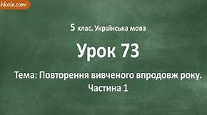 Контрольна робота  з теми «Повторення» 