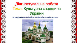 Діагностувальна робота