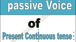 Презентація  "Present Continuous Passive Voice"