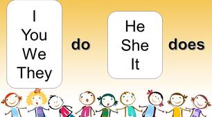 Our friends: do and does)))