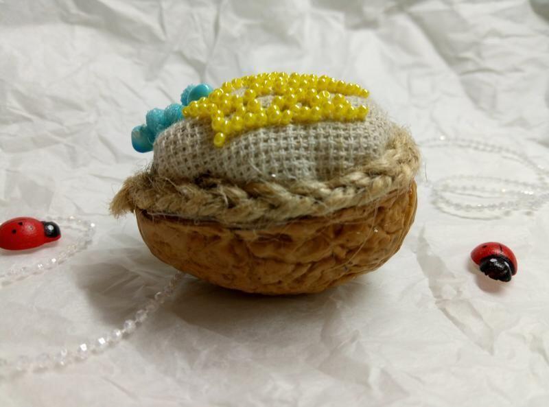 Гольниця, подушечка для голок, игольница №285108 - купить в Украине на Crafta.ua