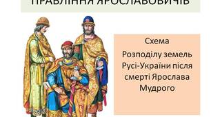 Презентація " Правління Ярославовичів "