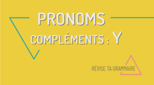 Le pronom y