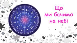 Презентація на тему "Що  ми бачимо на небі" 6 клас НУШ