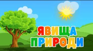 Діагностувальна робота за темою "Явища природи. Тіла і речовини"