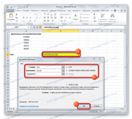Функція ЧПС в Microsoft Excel