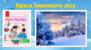 Краса зимового лісу
