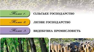 Узагальнення за темою: «Первинний сектор господарства»