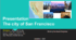 Presentation "The city of San Francisco"