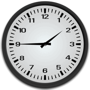 Quarter To Two O'clock Clip Art Image - ClipSafari
