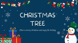 Презентація "Christmas tree" Learn new words and decorate