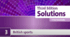Solutions Intermediate. 3 British sports