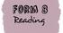 Form 8. Reading. Контроль читання 1 семестр
