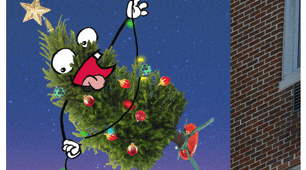 LET'S DECORATE THE CHRISTMAS TREE! (PAST CONTINUOUS)