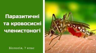 Паразитичні та кровосисні членистоногі