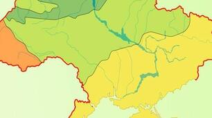 Природні зони України" 4 клас