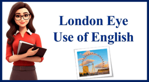 London Eye. Use of English