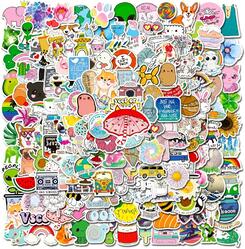 Amazon.com: 200 PCS Cute Stickers Pack,Vinyl Waterproof Stickers for Laptop,Skateboard,Water Bottles,Computer,Phone,Guitar,VSCO Stickers for Adult,Perfect for Gift : Cell Phones & Accessories