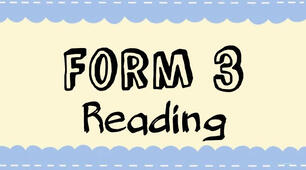 Form 3. Reading. Діагностувальна робота з читання (1 семестр)