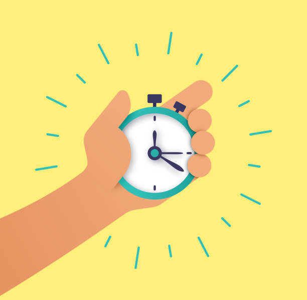 Hand Met Stopwatch Stockclipart | Royalty-Vrij | FreeImages