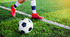 Тренування футболістів. Обчислення з переходом через десяток.Презентація.