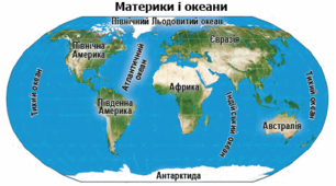 Материки Землі