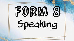 Form 8. Speaking. Семестровий контроль мовлення (1 семестр)