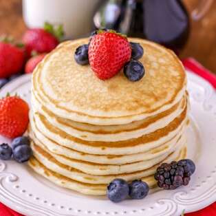 Go-To Pancake Recipe {With 20+ Variations!} | Lil' Luna